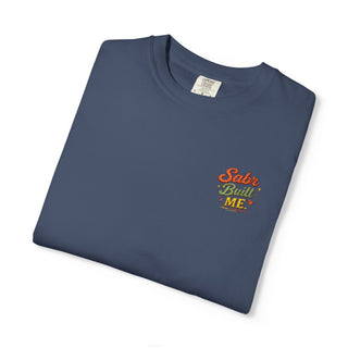 Sabr Built Me Embroidered Inspirational Minimalist Tee