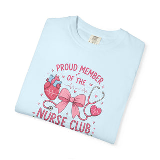 Cardiac Nurse Shirt Proud Member of the Nurse Club Tee Cardiac Nurse Gift RN LPN Heart Nurse Shirt Nurse Appreciation Gift