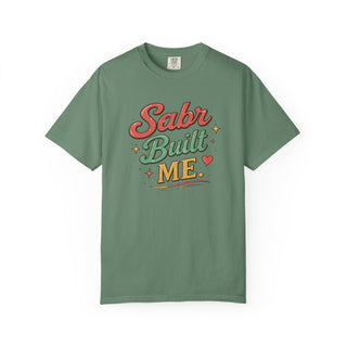 Sabr Built Me Shirt Inspirational Faith Gift Motivational Retro Graphic Tee
