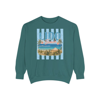 Beach Vibes Sweatshirt — Hido Beach Vintage Coastal Graphic