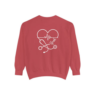 Nurse Crewneck Sweatshirt Gentle Hands Beautiful Soul Personalized Custom Design Gift