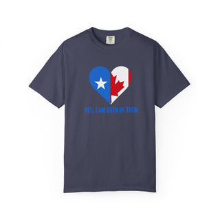 Yes I Am Both of Them Shirt, Somali Canadian Pride T-Shirt, Somalia Canada Heritage Tee, Dual Citizenship Gift, Cultural Identity Shirt, Unisex Adult Tee