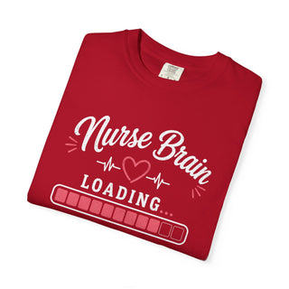 Funny Nurse Brain Loading Shirt, Cute RN Nurse Tee, Medical Worker Gift Tee