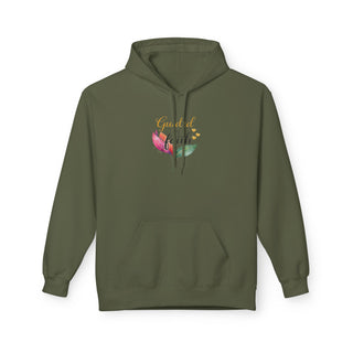 Guided by Faith Hoodie, Inspirational Floral Pullover for Women