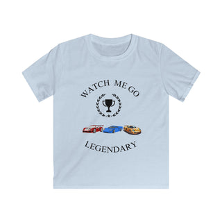 Watch Me Go Legendary Shirt for Boys Youth Motivational Graphic Tee