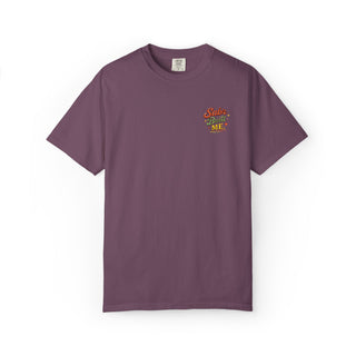 Sabr Built Me Embroidered Inspirational Minimalist Tee