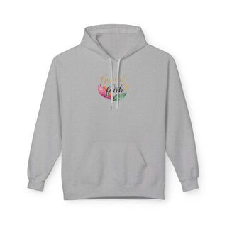 Guided by Faith Hoodie, Inspirational Floral Pullover for Women