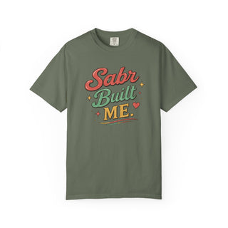 Sabr Built Me Shirt Inspirational Faith Gift Motivational Retro Graphic Tee