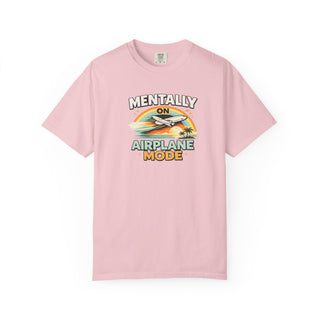 Airplane Shirt, Mentally on Airplane Mode Travel Shirt for Aviation Lovers