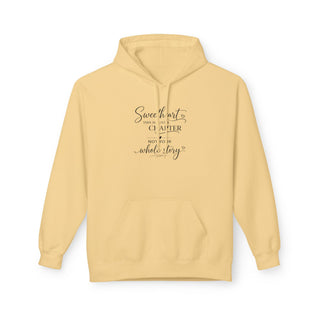 Sweetheart This Is Just a Chapter Quote Hoodie Inspirational Gift