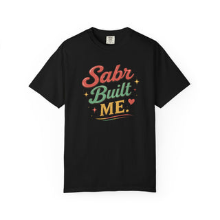 Sabr Built Me Shirt Inspirational Faith Gift Motivational Retro Graphic Tee