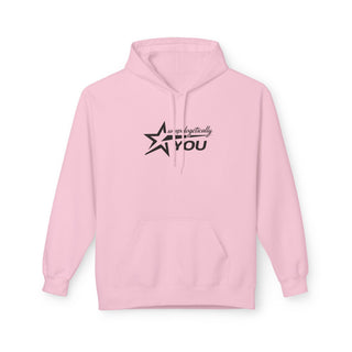 Unapologetically You Hoodie Inspiring Star Design Gift Pullover