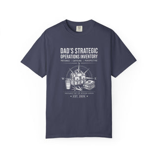 Dad's Strategic Operations Inventory Shirt, First Time Father Gift, Daddy Est 2026 Tee