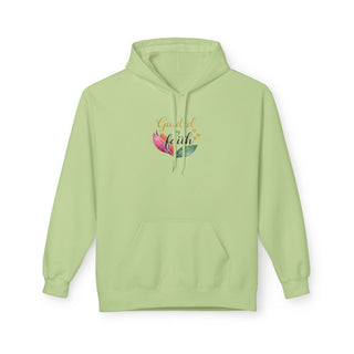 Guided by Faith Hoodie, Inspirational Floral Pullover for Women