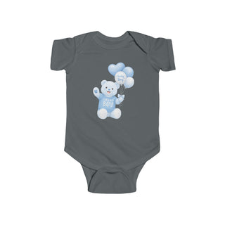 It’s a Boy Onesie, Baby Boy Announcement Outfit Teddy Bear Balloon