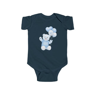 It’s a Boy Onesie, Baby Boy Announcement Outfit Teddy Bear Balloon