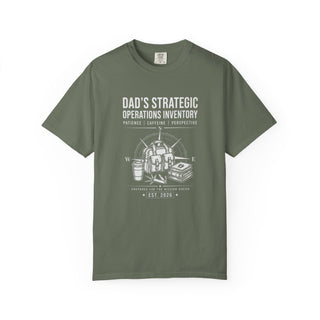 Dad's Strategic Operations Inventory Shirt, First Time Father Gift, Daddy Est 2026 Tee