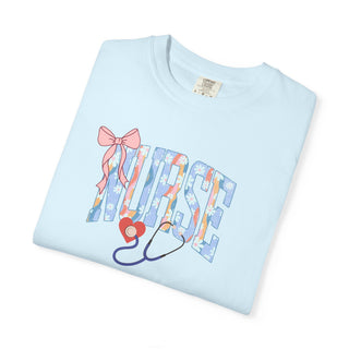 Floral Nurse Shirt, Girly Nurse Tee, RN LPN Shirt,  NICU ER Shirt,  School Nurse, New Nurse Gift