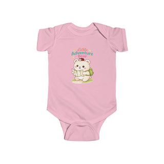 Little Adventure Bear Cute Kids Shirt Nursery Wall Art Baby Gift Idea