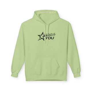 Unapologetically You Hoodie Inspiring Star Design Gift Pullover