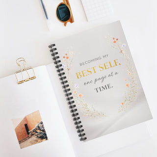 Becoming My Best Self, One Page at a Time: A Guided Growth Journal