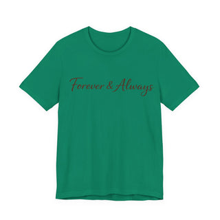 Forever & Always Shirt, Romantic Gift for Her, Everyday Love Tee, Cute Couple Shirt