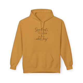 Sweetheart This Is Just a Chapter Quote Hoodie Inspirational Gift