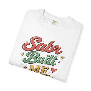 Sabr Built Me Shirt Inspirational Faith Gift Motivational Retro Graphic Tee