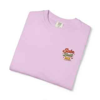 Sabr Built Me Embroidered Inspirational Minimalist Tee