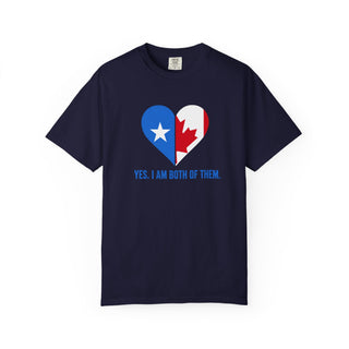 Yes I Am Both of Them Shirt, Somali Canadian Pride T-Shirt, Somalia Canada Heritage Tee, Dual Citizenship Gift, Cultural Identity Shirt, Unisex Adult Tee