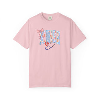 Floral Nurse Shirt, Girly Nurse Tee, RN LPN Shirt,  NICU ER Shirt,  School Nurse, New Nurse Gift