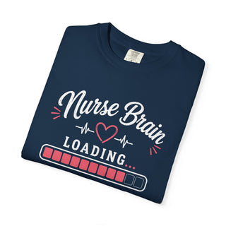 Funny Nurse Brain Loading Shirt, Cute RN Nurse Tee, Medical Worker Gift Tee