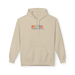 Vintage Graphic Hoodie – Soft Cotton Fleece Retro Chest Print