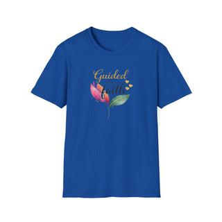 Guided by Faith Floral Sweatshirt, Inspirational Spiritual Shirt for Women Gift