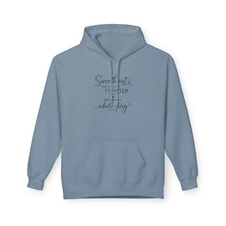 Sweetheart This Is Just a Chapter Quote Hoodie Inspirational Gift