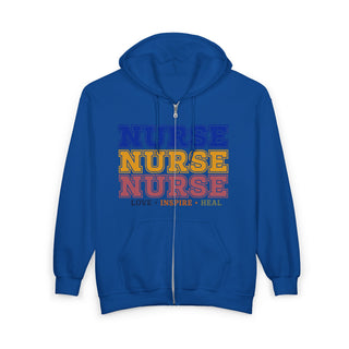 Retro Nurse Hoodie ER RN LPN Healthcare Worker Hooded Sweatshirt Hospital Nurse Hoodie Nurse Appreciation Gift Registered Nurse Birthday Gift