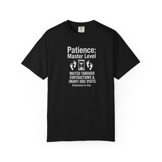Patience Master Level Shirt | New Dad Labor Contractions Tee (Est 2026)