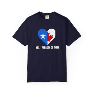 Yes I Am Both of Them Shirt, Somali Canadian Pride T-Shirt, Somalia Canada Heritage Tee, Dual Citizenship Gift, Cultural Identity Shirt, Unisex Adult Tee
