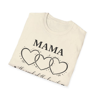 MAMA The Soul of the Family Shirt Cute Heart Design Gift
