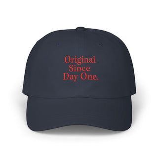 Original Since Day One Embroidered Cap – Unisex Classic Minimal Style