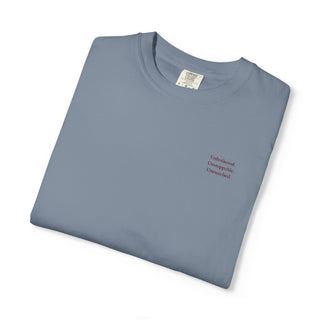 Unbothered Unstoppable Unmatched Embroidered Aesthetic Tee