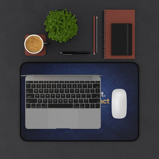 Minimal Effort Maximum Impact Desk Mat for Productivity & Focus