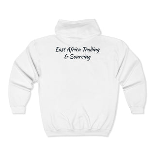 Full Zip Comfort Hoodie Homeschool Teaching Essential Cotton Blend Sweatshirt Embroidered Book Crest Daily Educator Wear Home Classroom Style Deep Pockets Layering Piece Roomy Classic Fit Inspirational Design Practical Apparel Casual