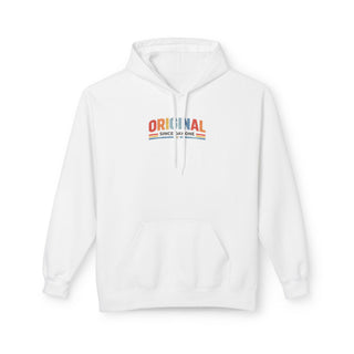 Vintage Graphic Hoodie – Soft Cotton Fleece Retro Chest Print