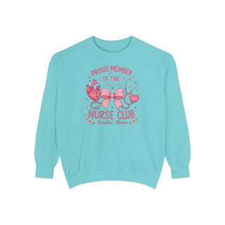 Proud Member of the Nurse Club Cardiac Nurse Sweatshirt Cardiac RN Gift Nurse Appreciation Gift Healthcare Worker Medical Professional Top