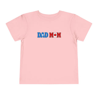 Dad Mom Toddler Shirt, Somali Dad Canadian Mom Tee, Mixed Heritage Toddler Shirt, Somalia Canada Pride Gift for Kids