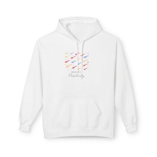 Radiate Positivity Hoodie – Motivational Self Love Cozy Gift Sweatshirt