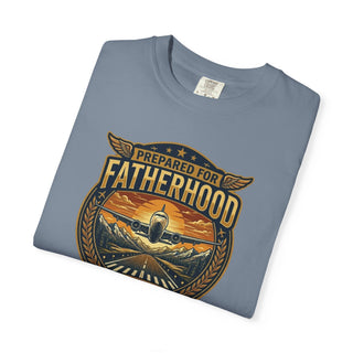 New Dad Shirt, Prepared for Fatherhood Landing Tee (Est. 2026)