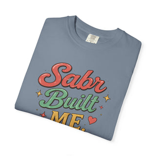 Sabr Built Me Shirt Inspirational Faith Gift Motivational Retro Graphic Tee