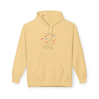 Radiate Positivity Hoodie – Motivational Self Love Cozy Gift Sweatshirt
